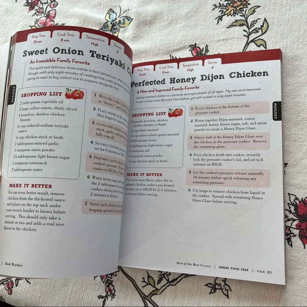 Great Food Fast : Bob Warden's Ultimate Pressure Cooker Recipes - Picture 3 of 3